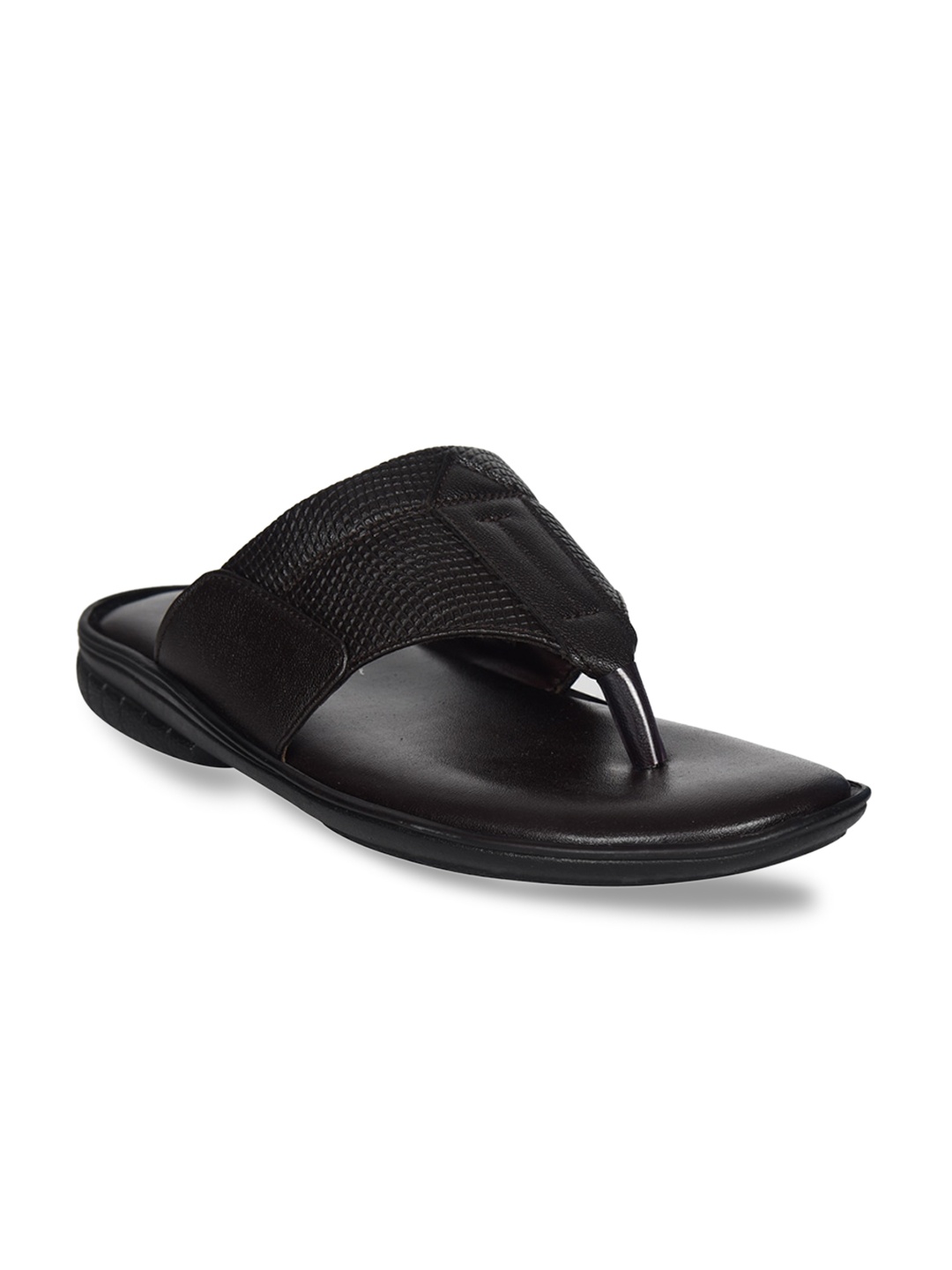 Ajanta Men Brown Ethnic Comfort Sandals