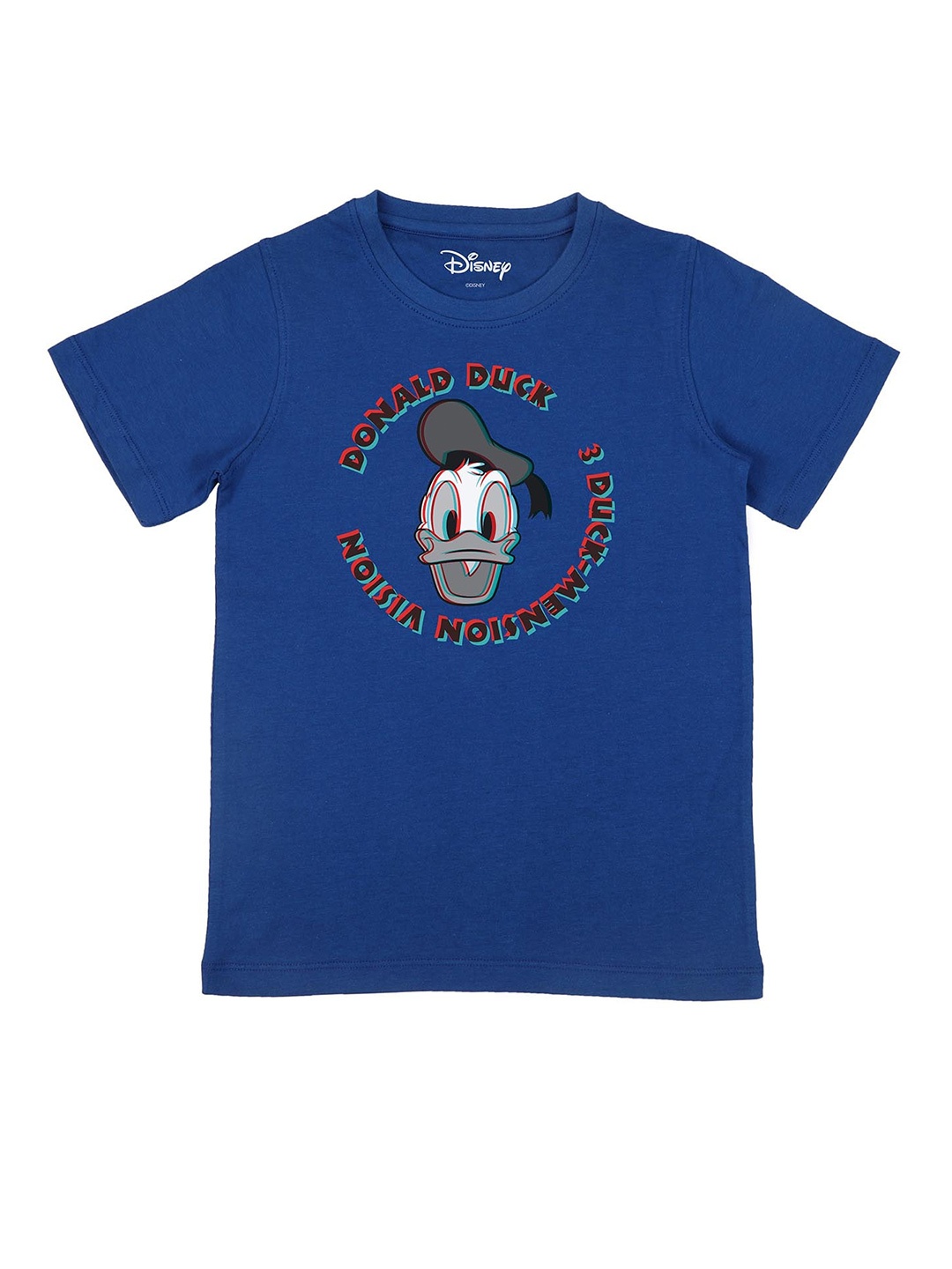 Disney by Wear Your Mind Boys Blue Donald Duck Graphic Printed Cotton Pure Cotton T-shirt
Disney by Wear Your Mind Boys Blue Donald Duck Graphic Printed Cotton Pure Cotton T-shirt