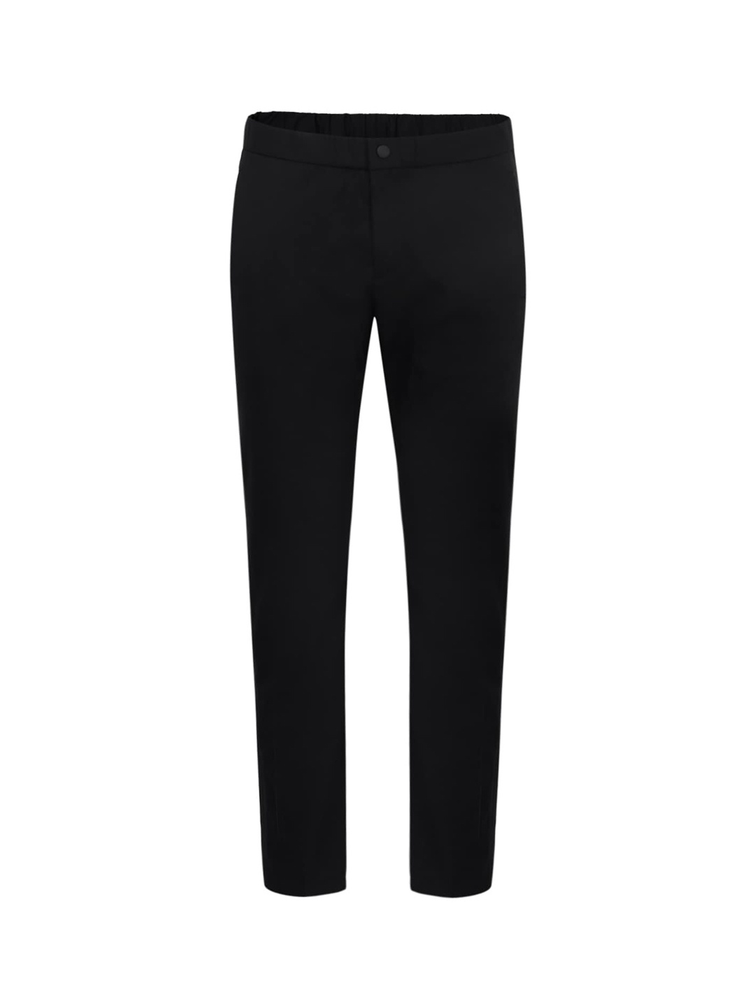 PS By Paul Smith Men Navy Blue Slim Fit Trousers