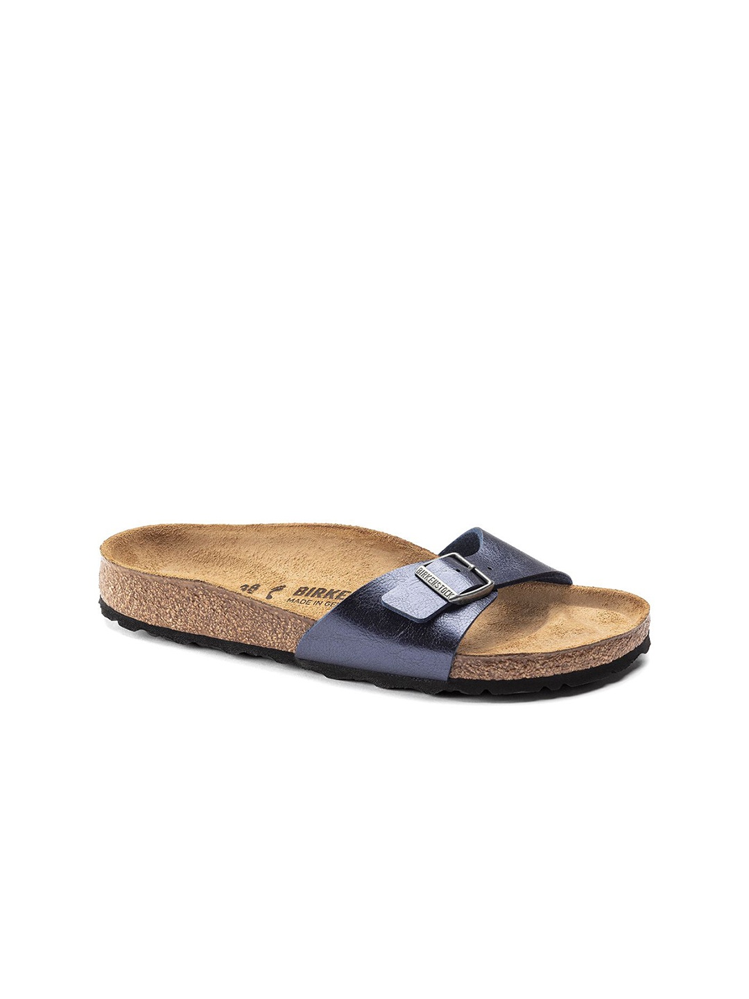 Birkenstock Women Madrid Purple Regular Width Slide Sandals
