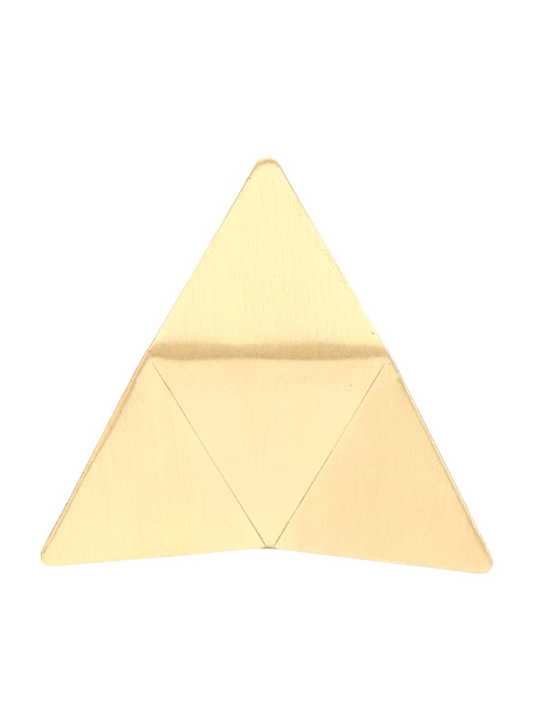 FOREVER 21 Gold Contemporary Studs Earrings