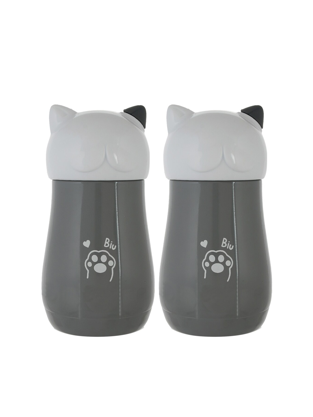 Kuber Industries Set Of 2 Grey & White Stainless Steel Hot & Cold Vacuum Thermos Water Bottles 280 Ml
Kuber Industries Set Of 2 Grey & White Stainless Steel Hot & Cold Vacuum Thermos Water Bottles 280 Ml