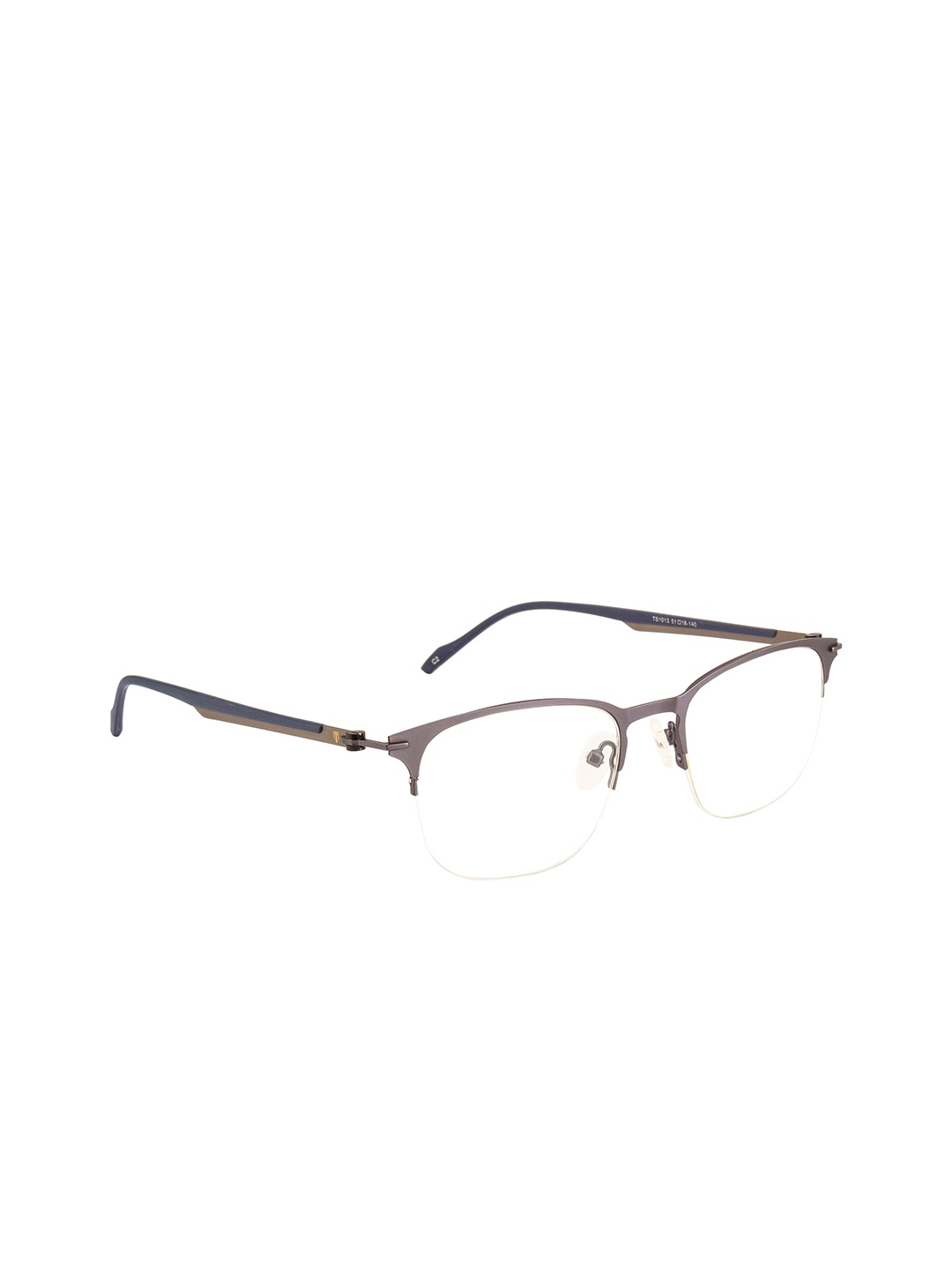 Ted Smith Blue & Brown Full Rim Wayfarer Frames TSO-245_C2