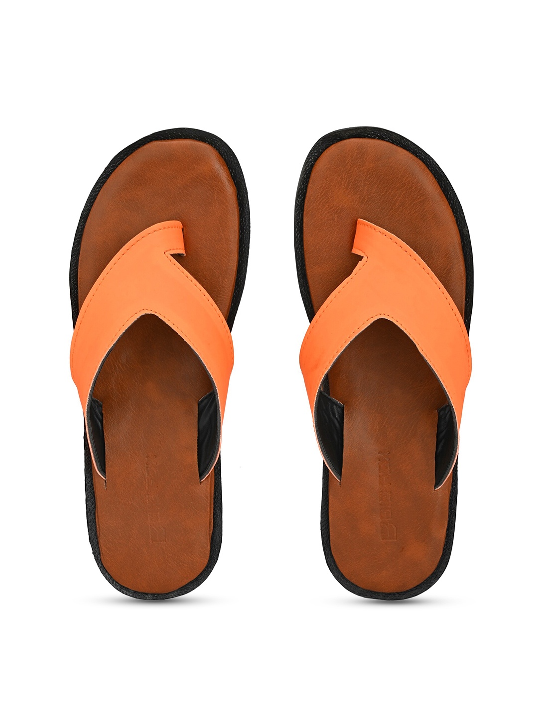 Big Fox Men Orange Slip-On
