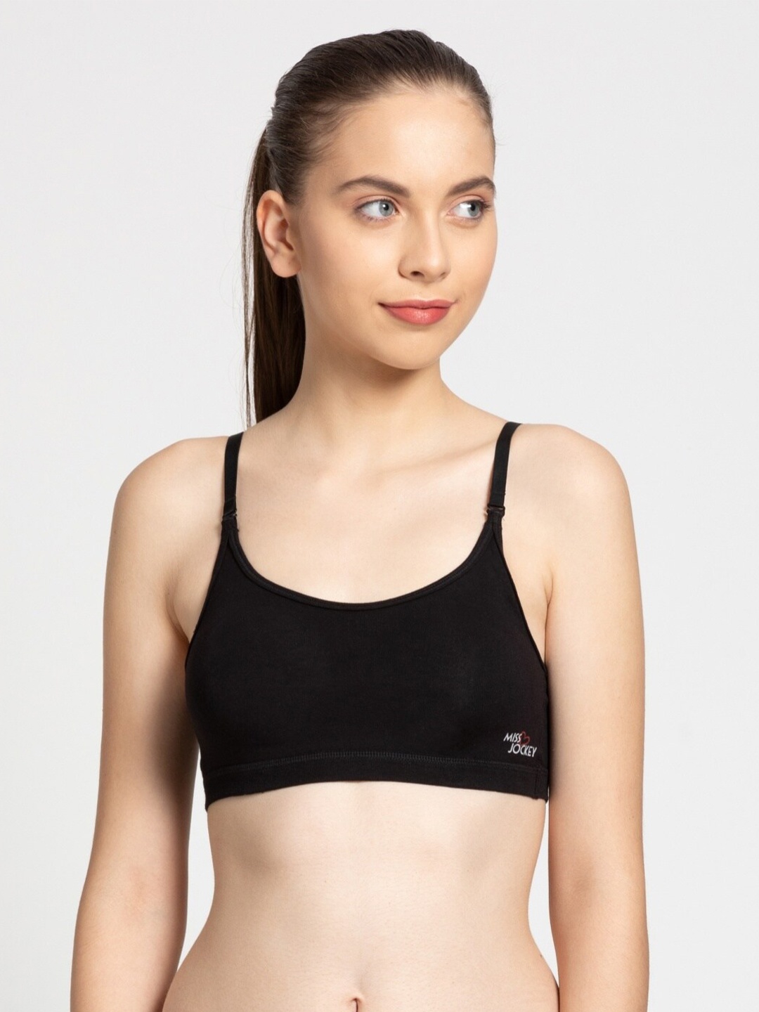 Jockey Wirefree Non Padded Cotton Full Coverage Uniform Bra with Detachable Straps MJ08, Black
Jockey Wirefree Non Padded Cotton Full Coverage Uniform Bra with Detachable Straps MJ08, Black