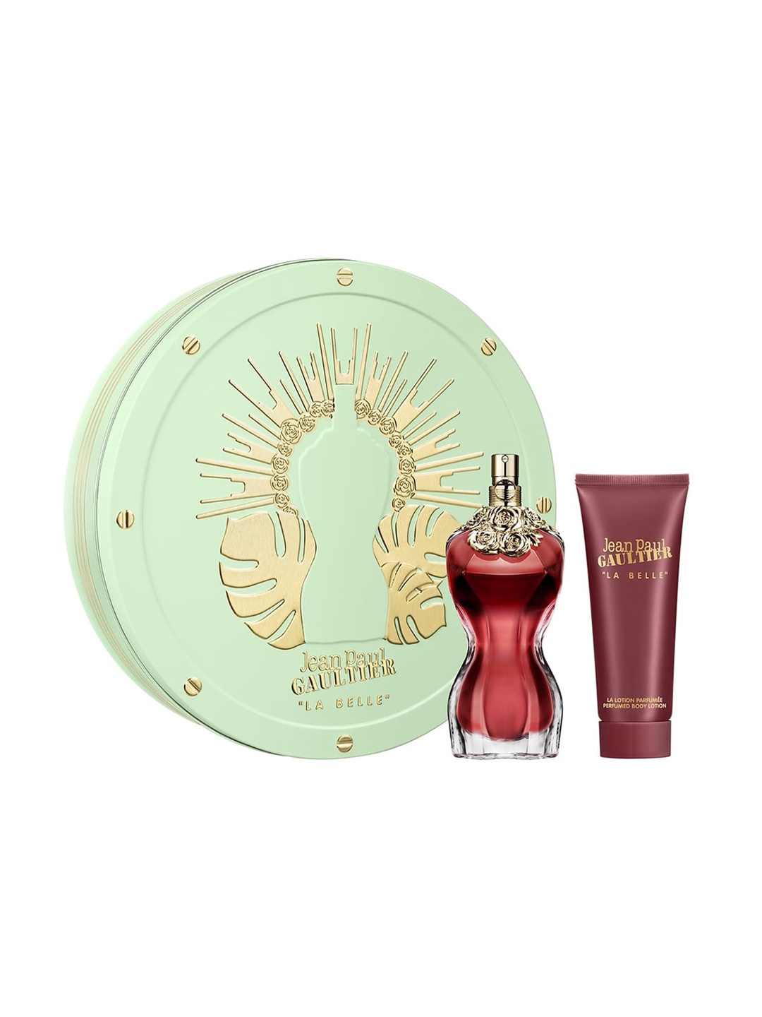Jean Paul Gaultier Women La Belle Eau De Parfum 100ml with Body Lotion 75ml, Transparent
Jean Paul Gaultier Women La Belle Eau De Parfum 100ml with Body Lotion 75ml, Transparent