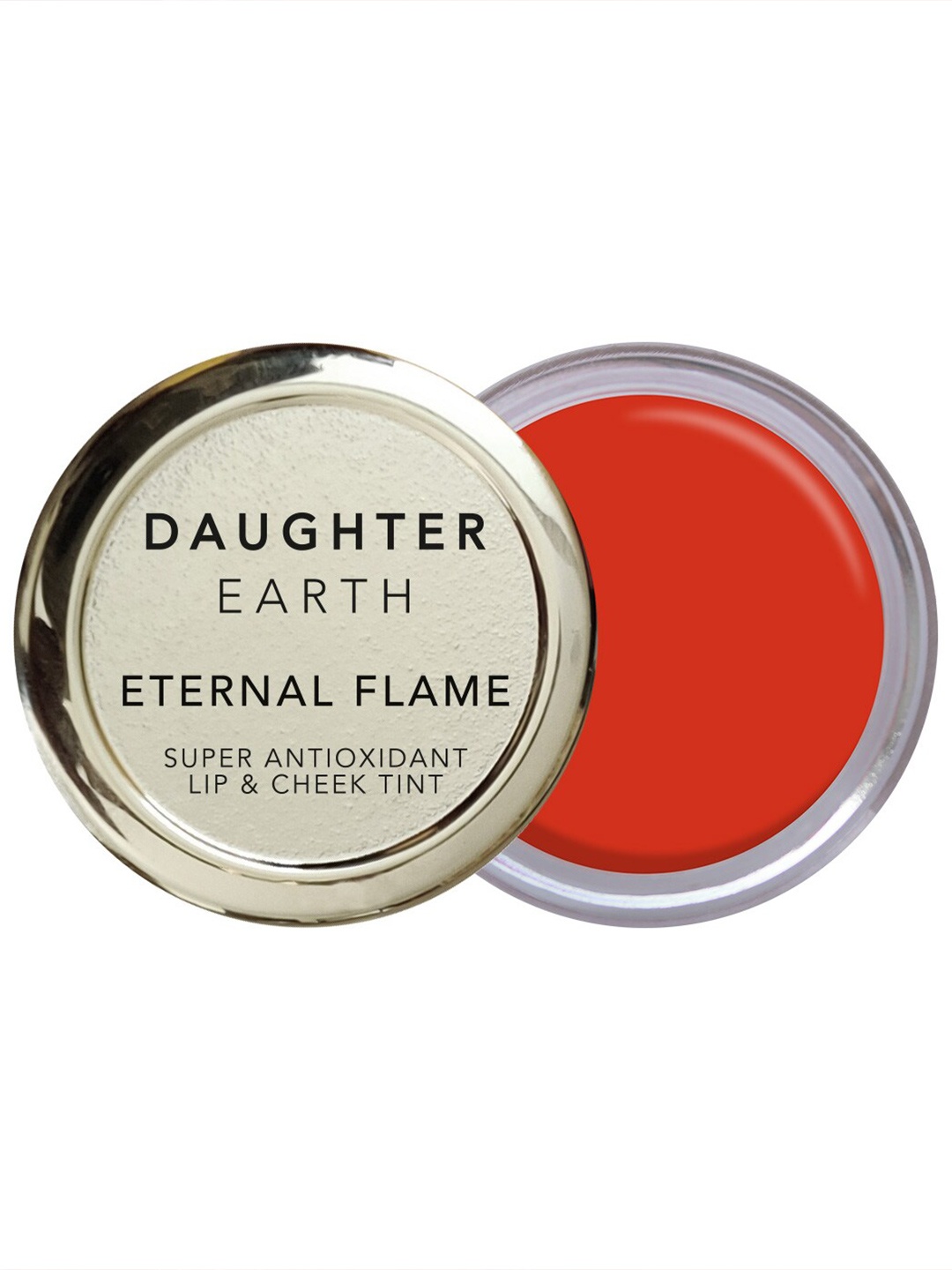 DAUGHTER EARTH Super Antioxidant Lip & Cheek Tint -Eternal Flame, Red