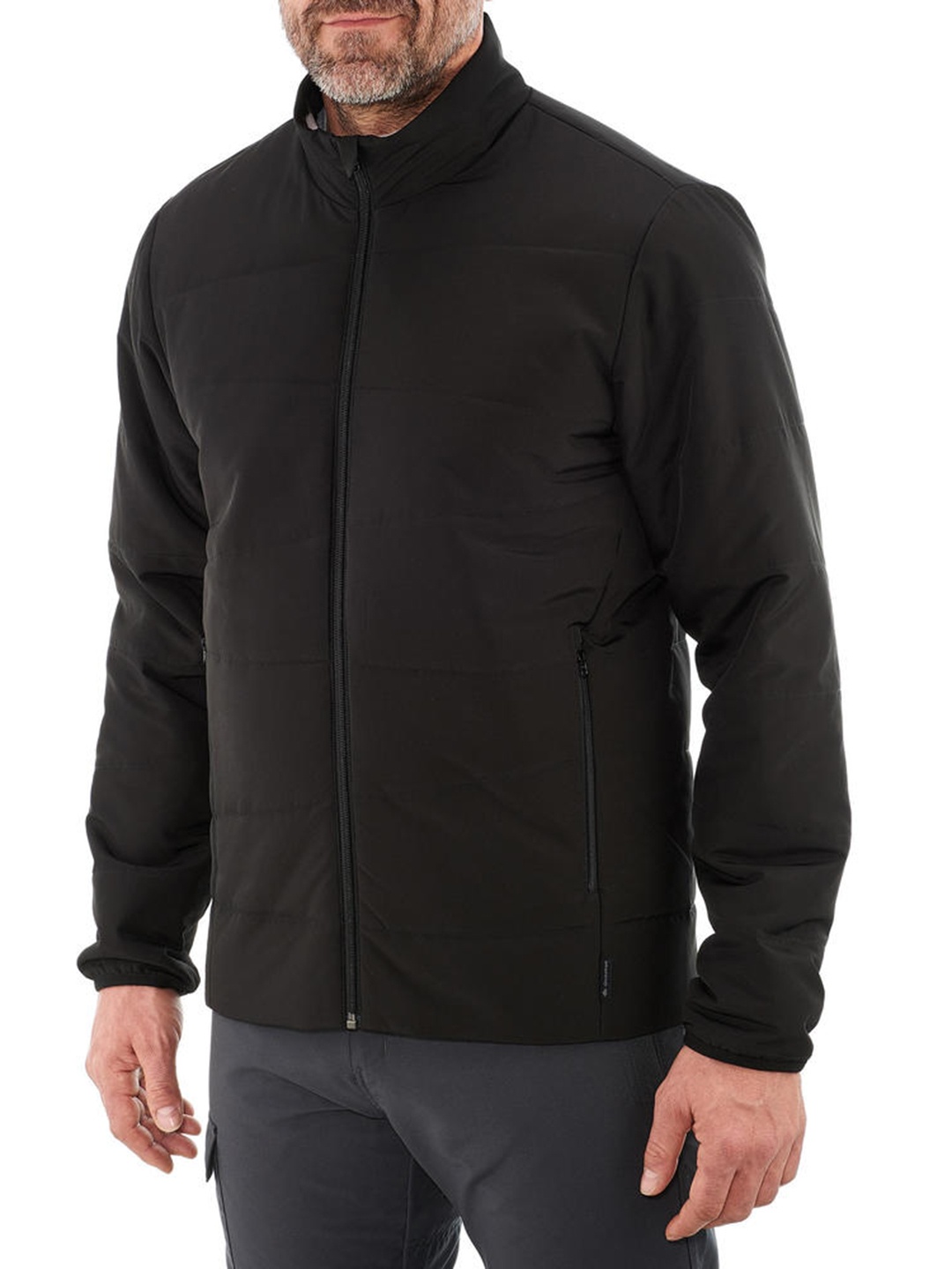 FORCLAZ By Decathlon Men Solid Black Upto -0 Degrees Non-Hooded Synthetic Puffer Jacket
FORCLAZ By Decathlon Men Solid Black Upto -0 Degrees Non-Hooded Synthetic Puffer Jacket