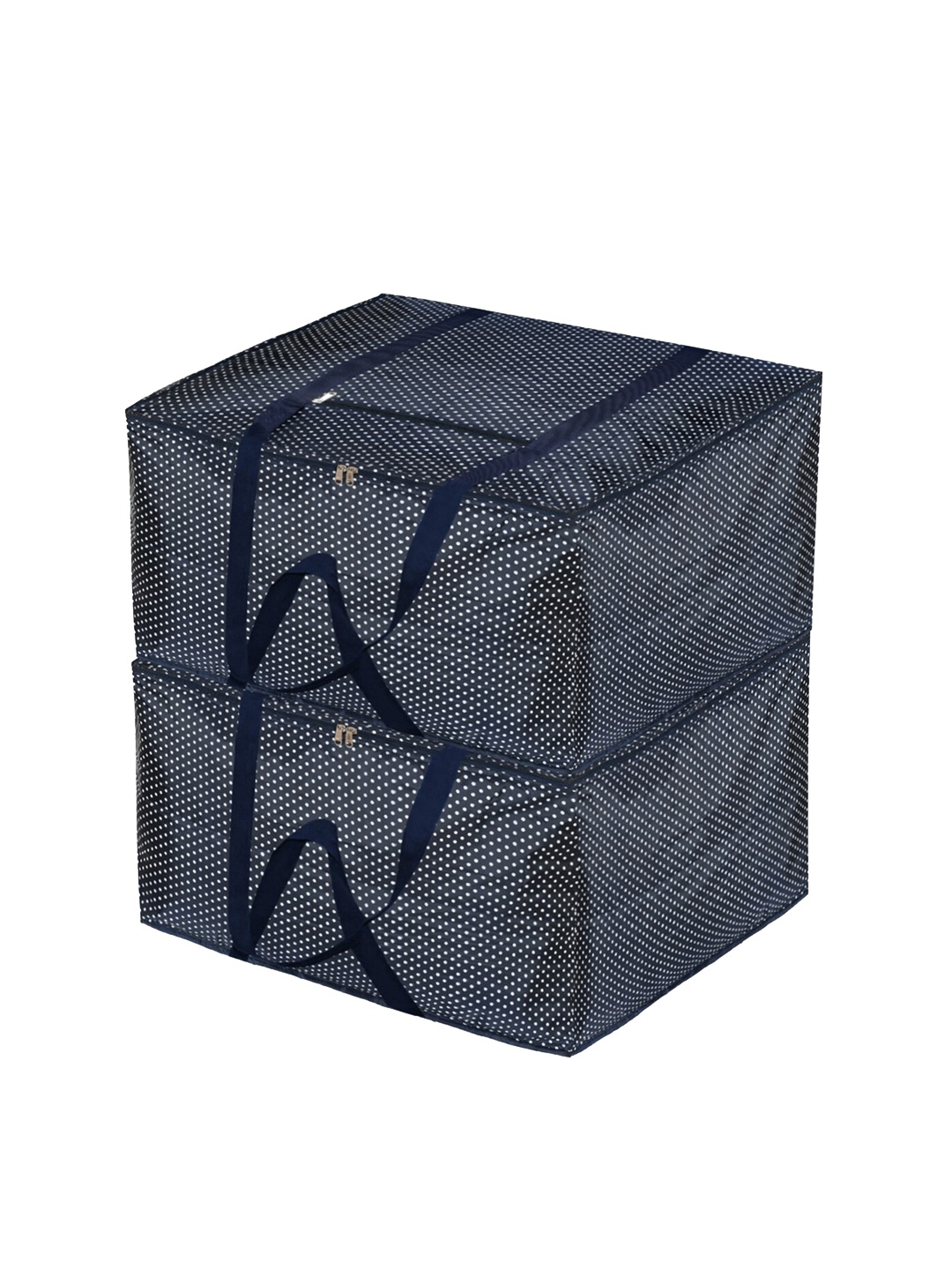 Kuber Industries Set Of 2 Blue & White Polka Dot Printed Foldable Underbed Large Storage Bags
Kuber Industries Set Of 2 Blue & White Polka Dot Printed Foldable Underbed Large Storage Bags