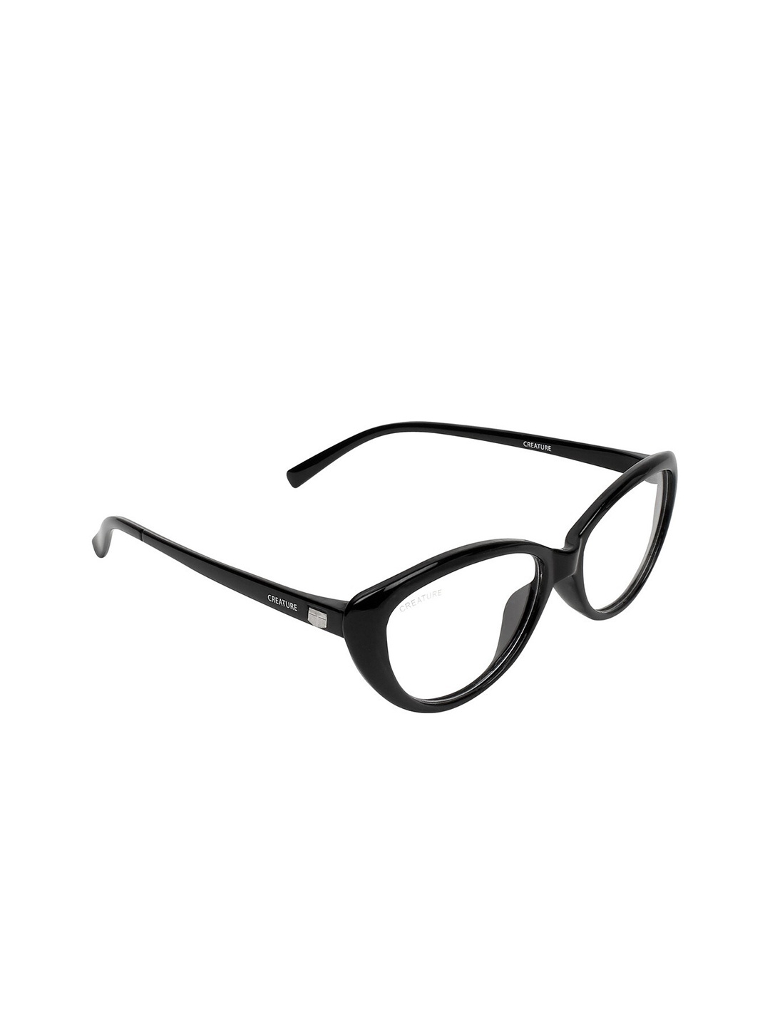 Creature Unisex Clear Lens & Black Cateye Sunglasses with UV Protected Lens SUN-032
Creature Unisex Clear Lens & Black Cateye Sunglasses with UV Protected Lens SUN-032