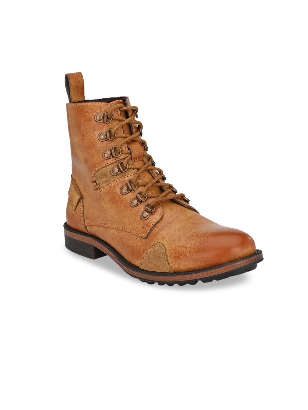 Big Fox Men Beige Flat Boots