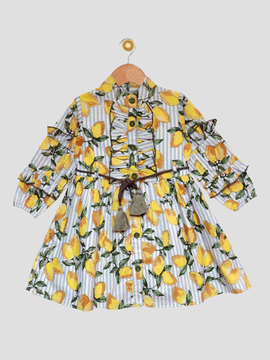 Bella Moda Girls Multi A-Line Dress