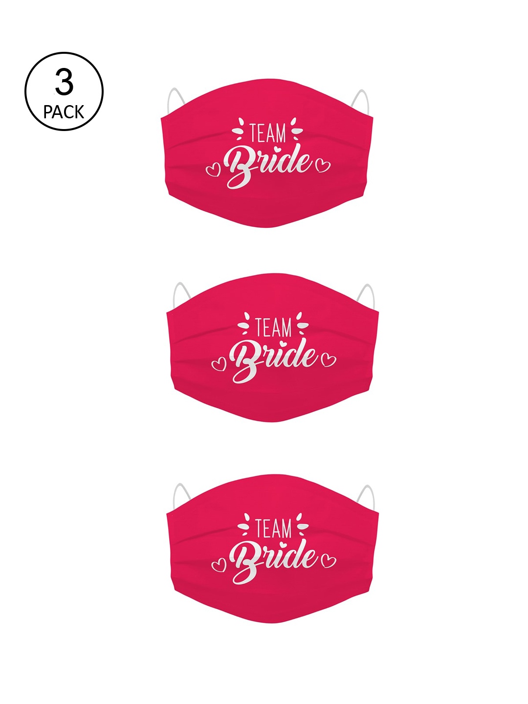 Bigsmall Unisex Pack of 3 Pink & White Printed 4-Ply Reusable Outdoor Pure Cotton Cloth Masks
Bigsmall Unisex Pack of 3 Pink & White Printed 4-Ply Reusable Outdoor Pure Cotton Cloth Masks