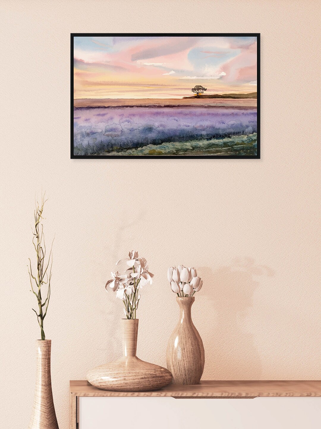 nest ART Black Scenary Framed Wall Art
