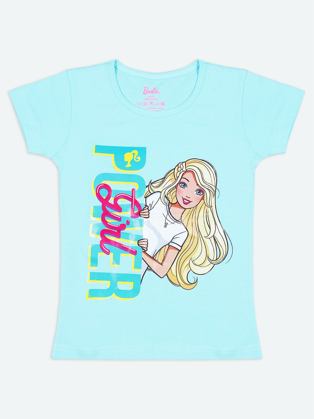 Barbie Girls Blue Barbie Printed T-shirt
Barbie Girls Blue Barbie Printed T-shirt