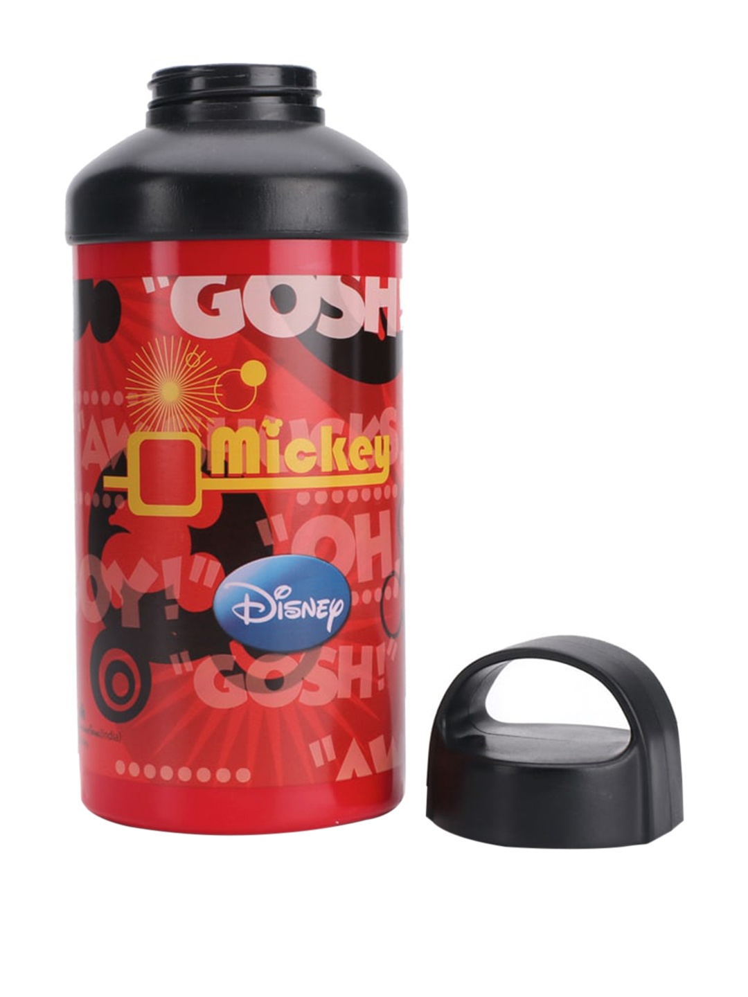 Disney Kids Red & Black Mickey Mouse Printed Stainless Steel Double Walled Water Bottle
Disney Kids Red & Black Mickey Mouse Printed Stainless Steel Double Walled Water Bottle