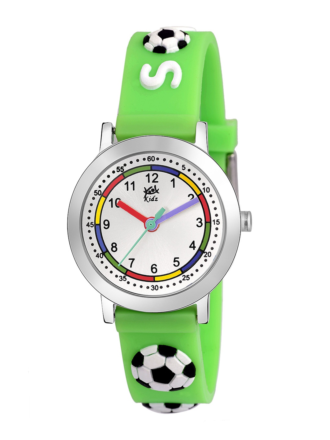 Kool Kidz Kids Green Printed Water Resistant Analogue Watch KOOL KIDZ KK 301 BGR-GREEN
Kool Kidz Kids Green Printed Water Resistant Analogue Watch KOOL KIDZ KK 301 BGR-GREEN