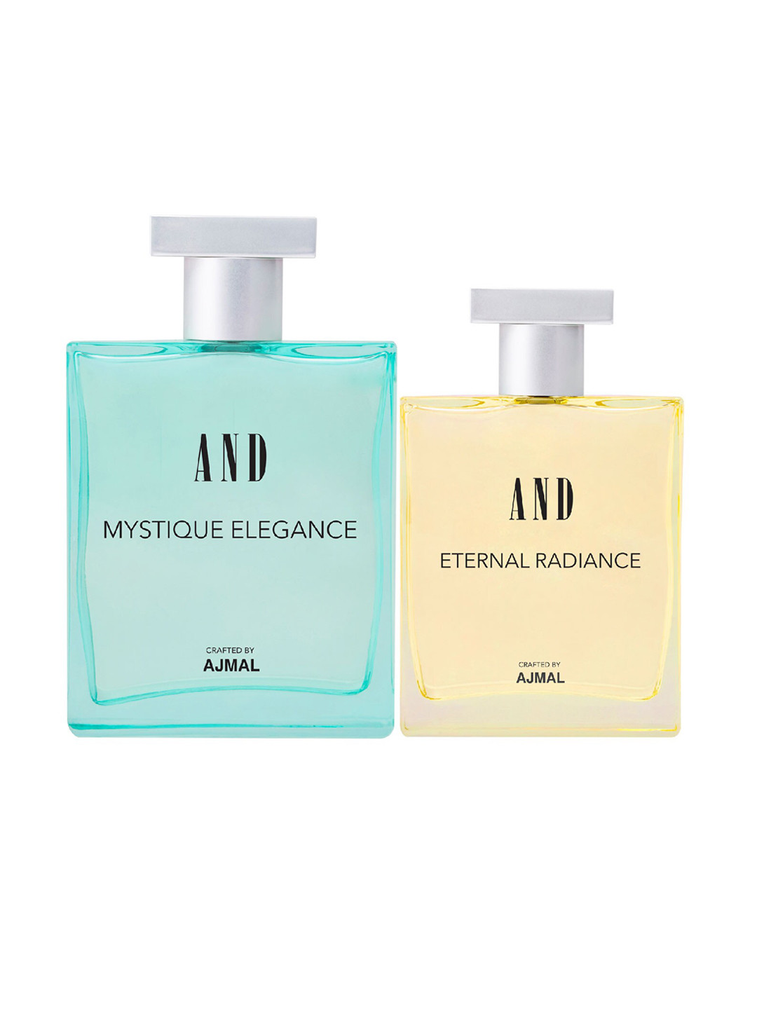 AND Women Pack of 2 Mystique Elegance & Eternal Radiance Eau De Parfum Crafted By Ajmal, Na
AND Women Pack of 2 Mystique Elegance & Eternal Radiance Eau De Parfum Crafted By Ajmal, Na