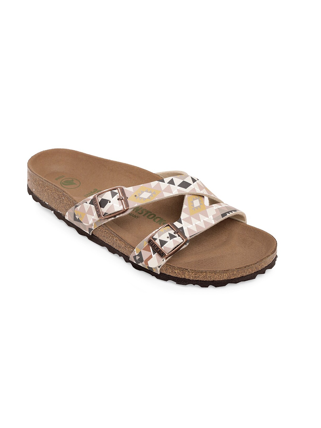 Birkenstock Women Yao Vegan Multicolor Narrow-Width Slide Sandals, Multi