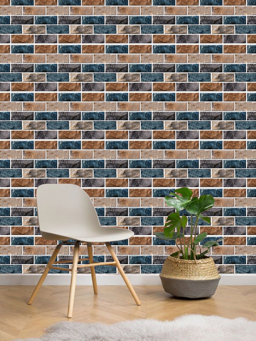 Jaamso Royals Multicoloured Wall Penal PE Foam Self Adhesive 3D 1 Sheet Wallpaper, Multi
Jaamso Royals Multicoloured Wall Penal PE Foam Self Adhesive 3D 1 Sheet Wallpaper, Multi