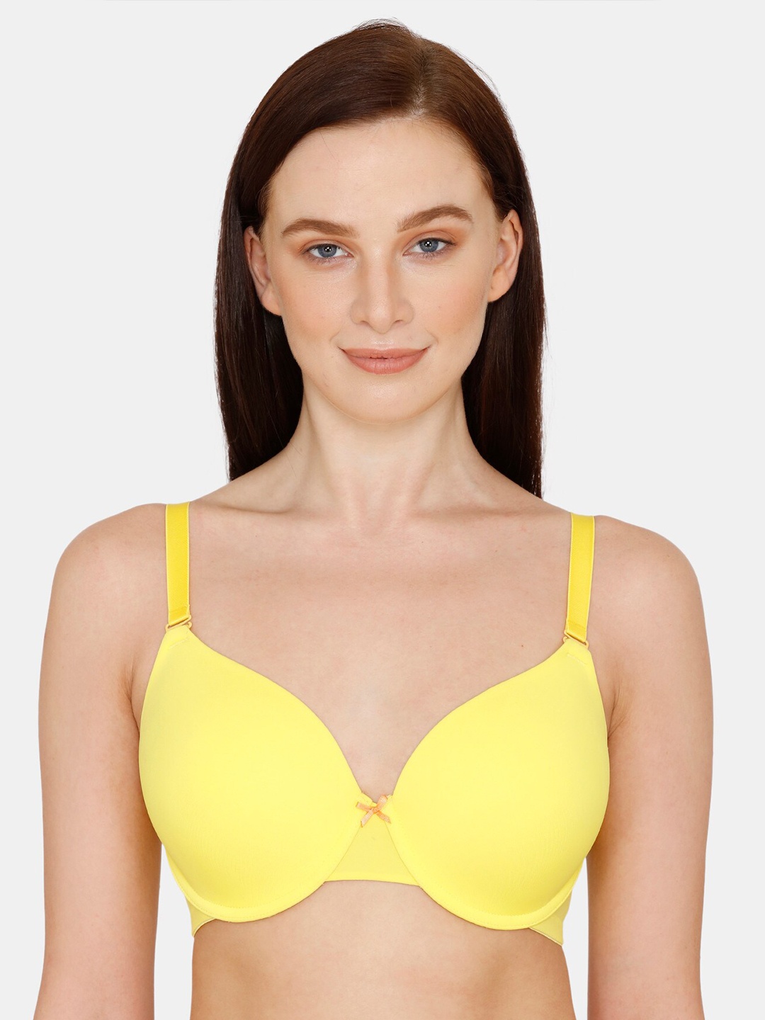 Zivame Yellow Lightly Padded Half Coverage Underwired T-shirt Bra ZI10T1FASHBYELW
Zivame Yellow Lightly Padded Half Coverage Underwired T-shirt Bra ZI10T1FASHBYELW