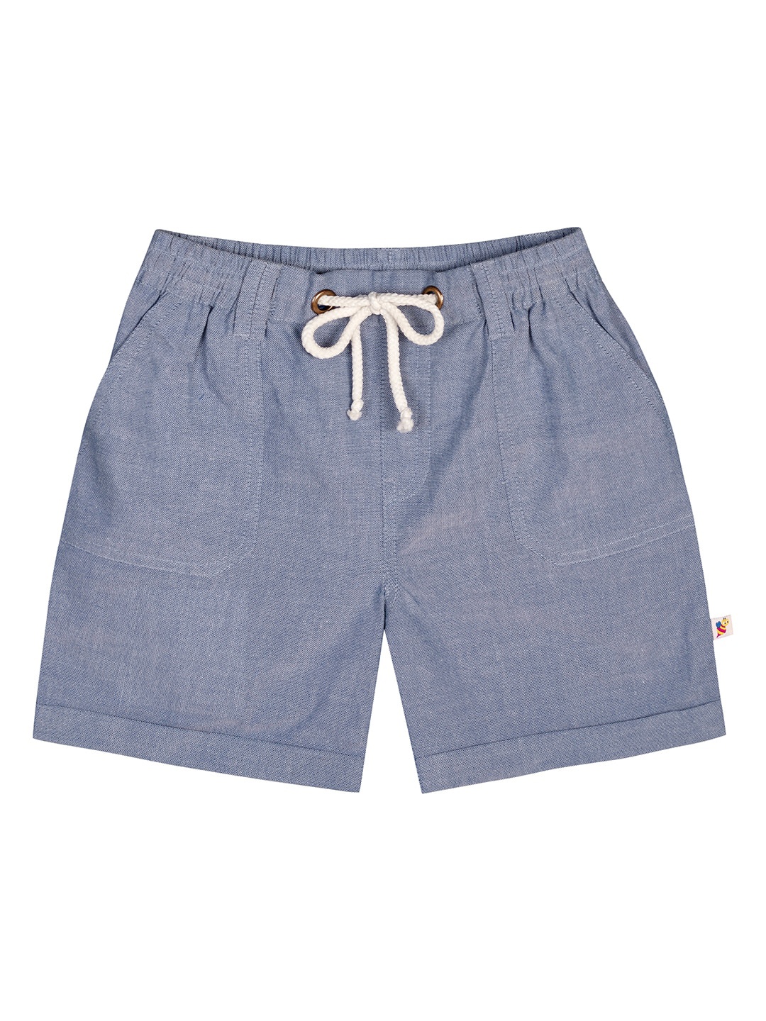 Budding Bees Boys Grey Mid-Rise Regular Shorts