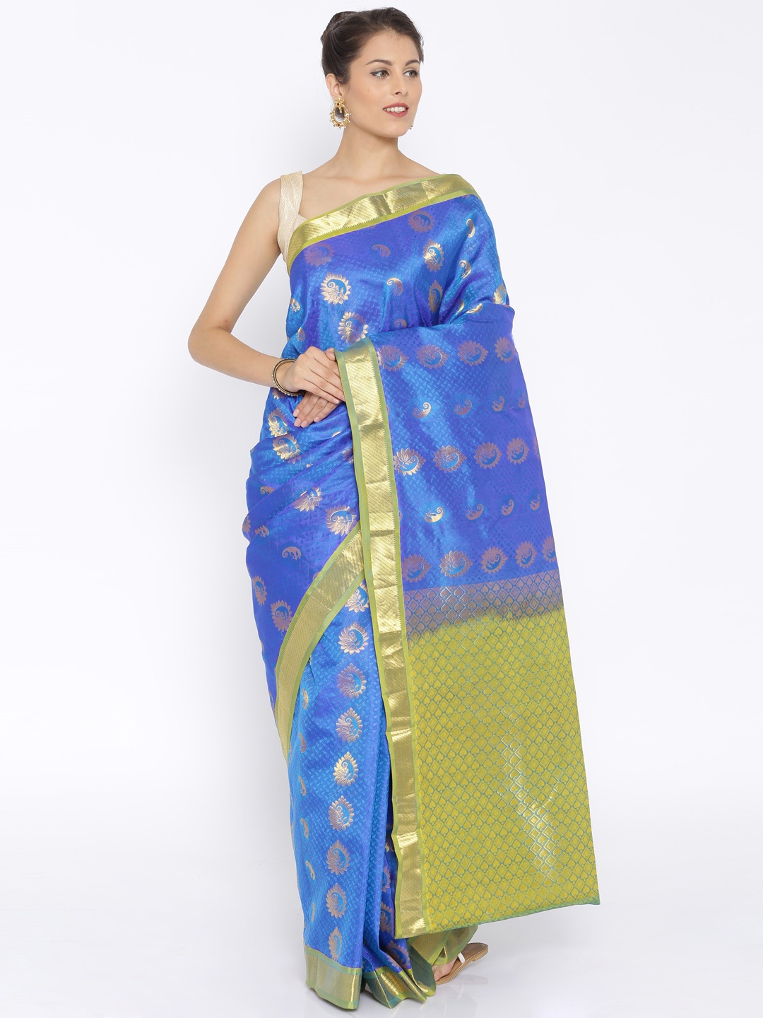 myntra saree gown