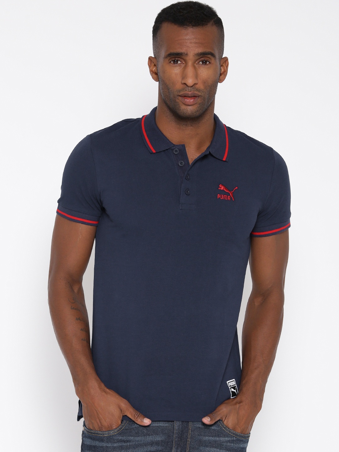 polo t shirts myntra