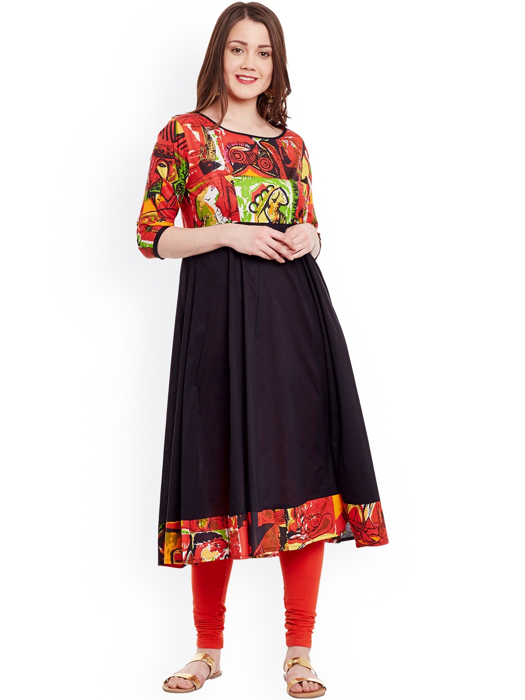 anarkali kurti myntra