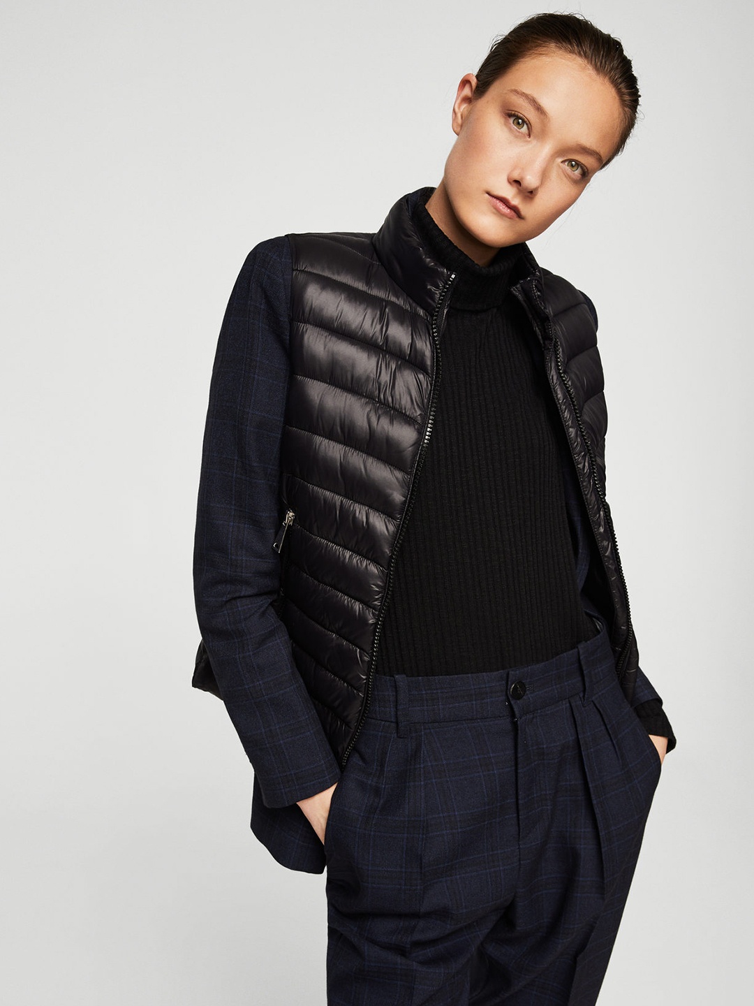 long puffer jacket mango