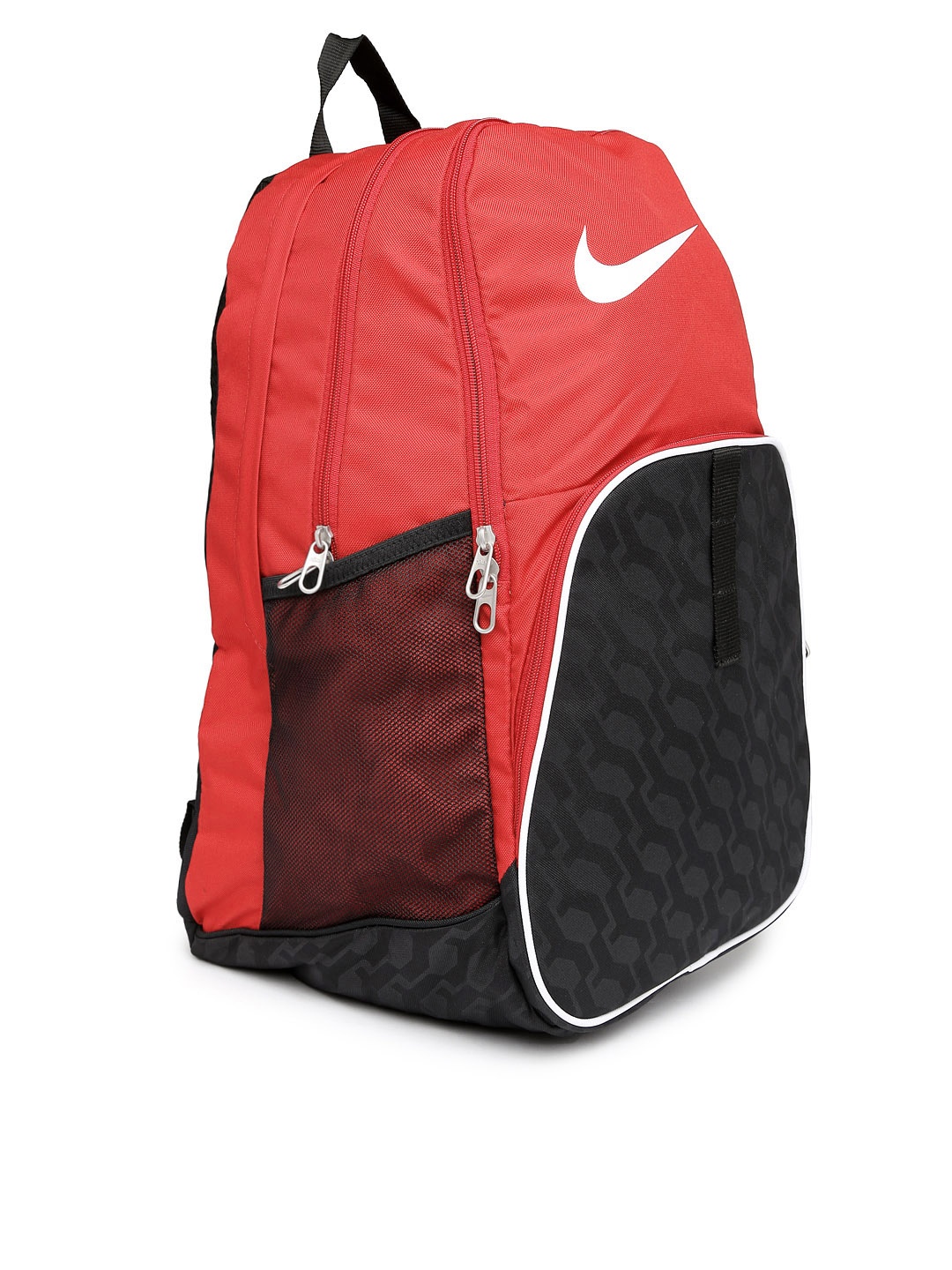 Myntra Nike Men Black & Red Brasilia Backpack 222132 | Buy Myntra Nike Backpacks at best price ...