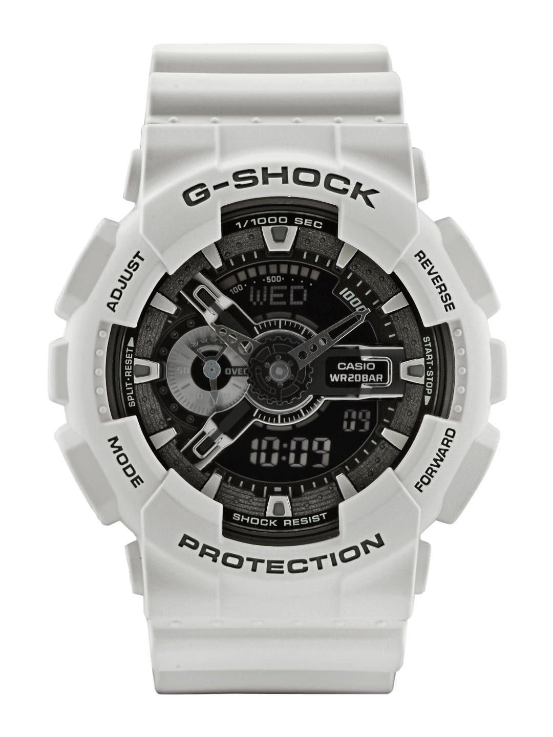 Myntra Casio G-Shock Men White Analogue & Digital Watch 251115 | Buy Myntra CASIO ...1080 x 1440