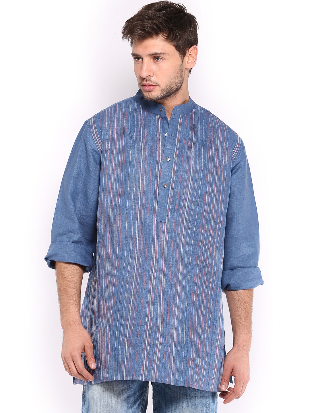 mens kurta in myntra