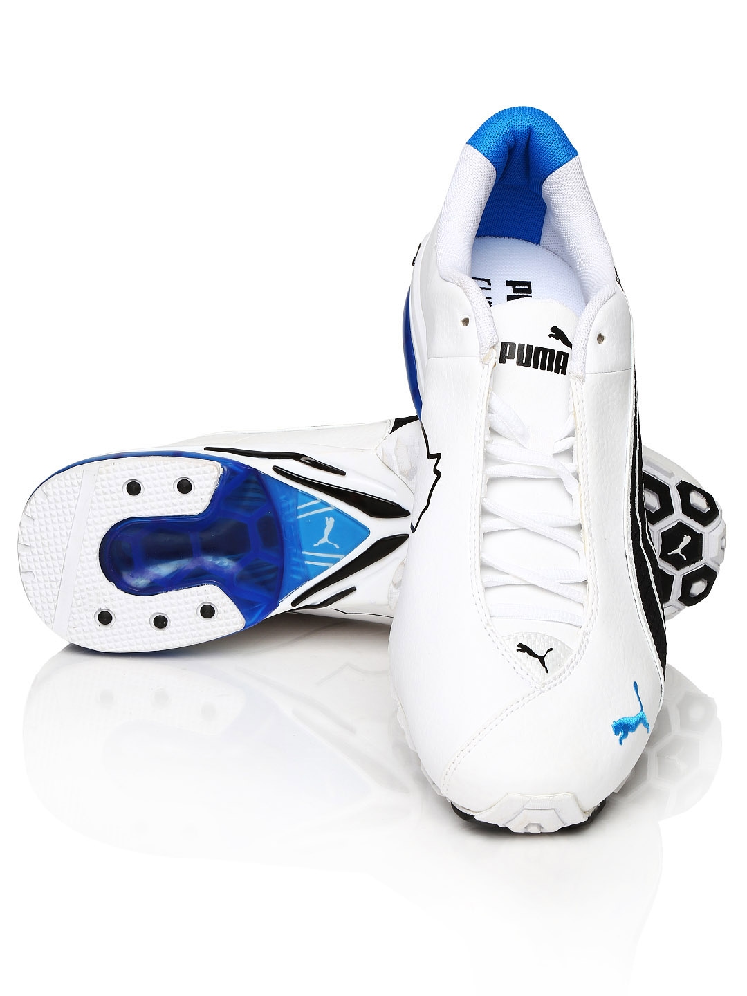 puma jago ripstop white running shoes 