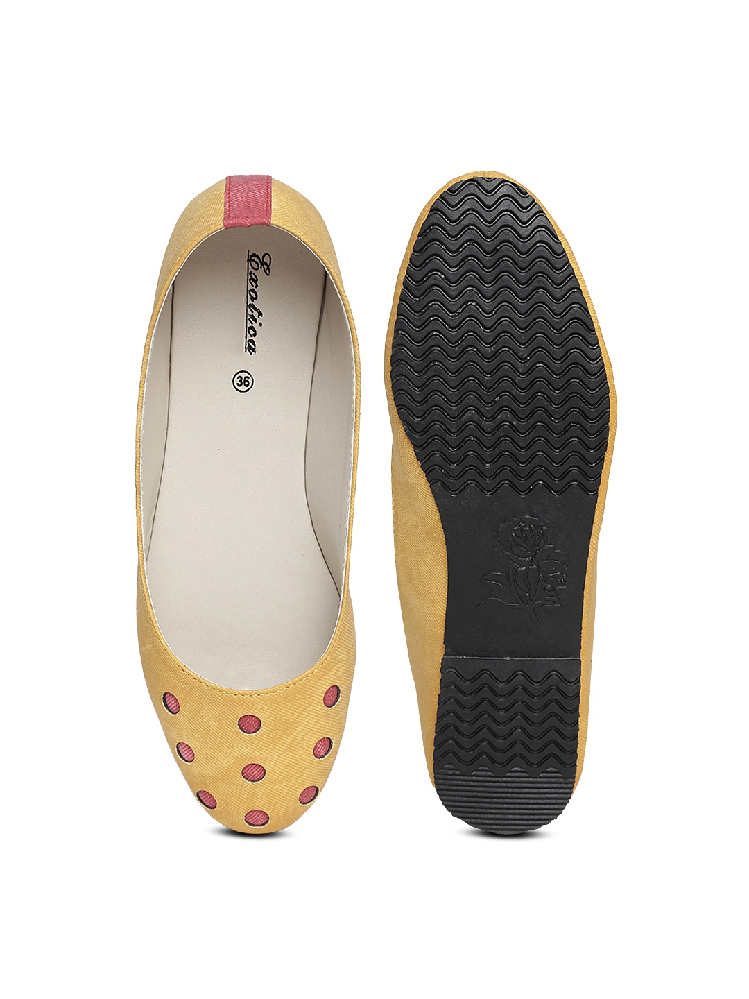 mustard flat shoes uk
