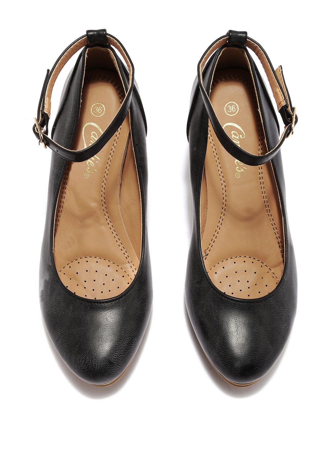 Myntra Candie�s New York Women Black Heeled Shoes 674662