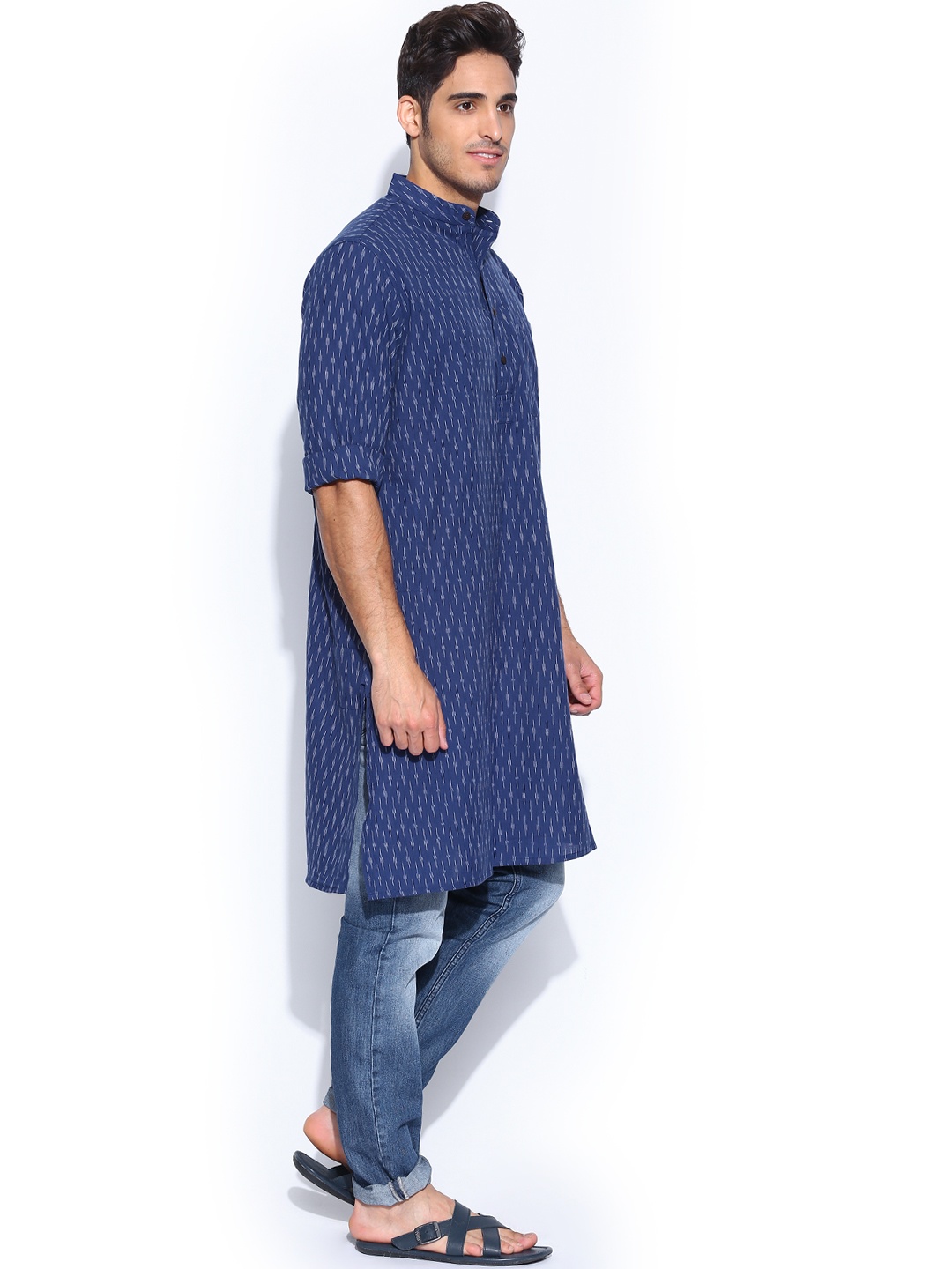 mens kurta in myntra