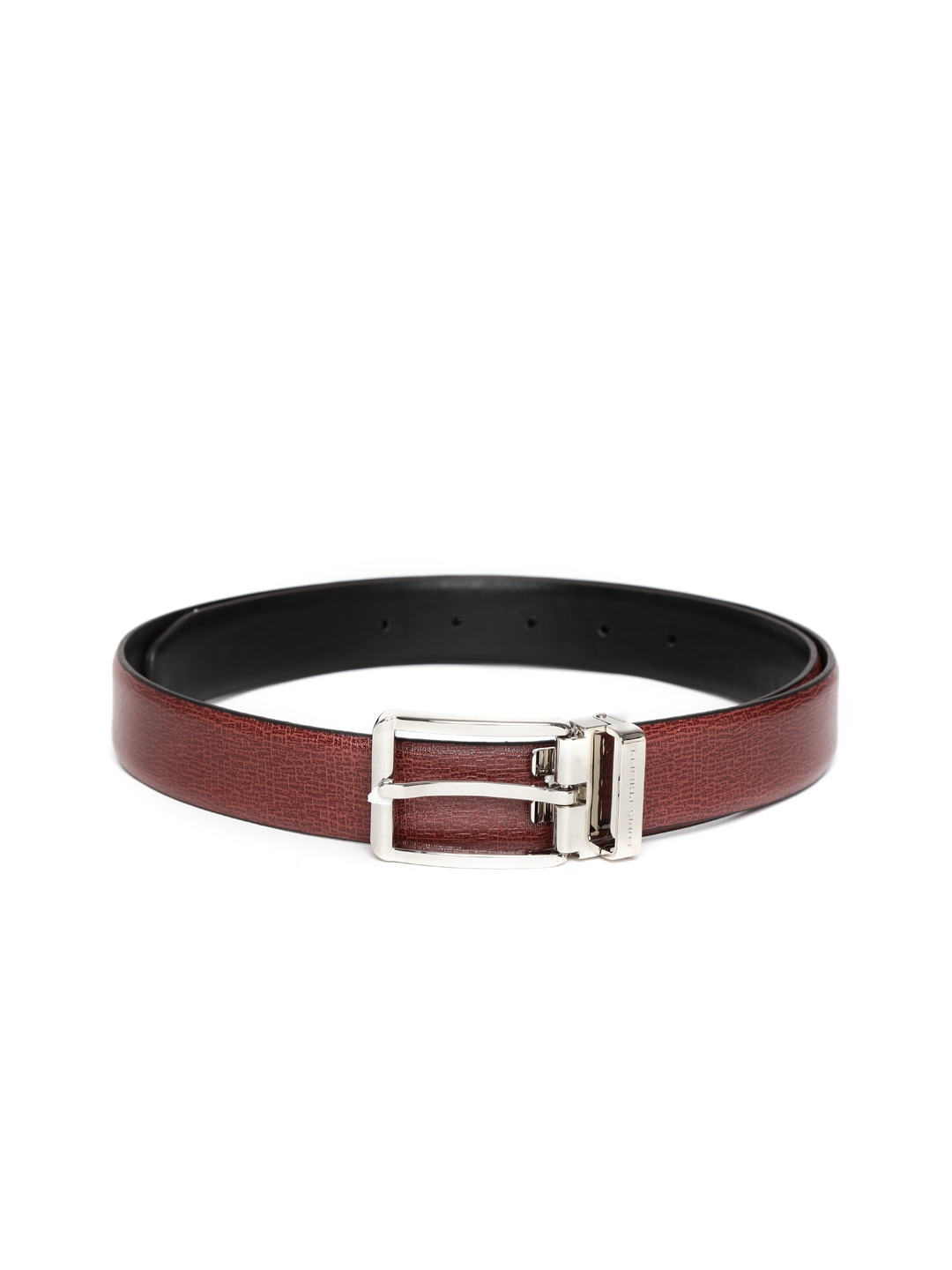 Myntra Louis Philippe Men Black & Brown Reversible Leather Belt 675479 | Buy Myntra Louis ...