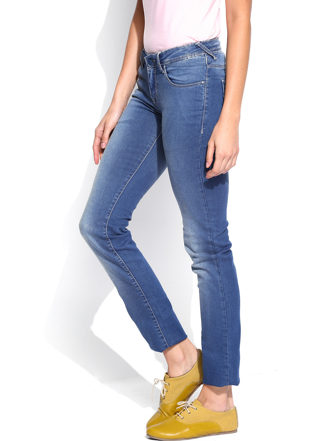 Myntra U.S. Polo Assn. Women Blue Skinny Fit Jeans 687398 Buy Myntra
