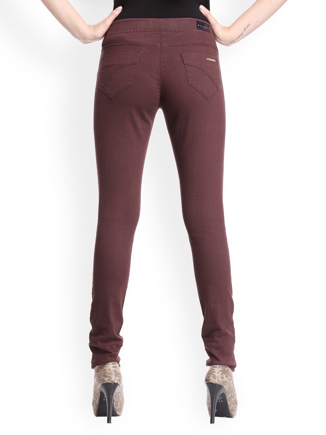 women's jeans jeggings on myntra