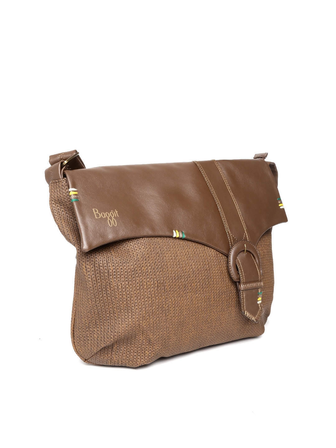 Myntra Baggit Brown Sling Bag 700179 | Buy Myntra Baggit Handbags at best price online. All ...
