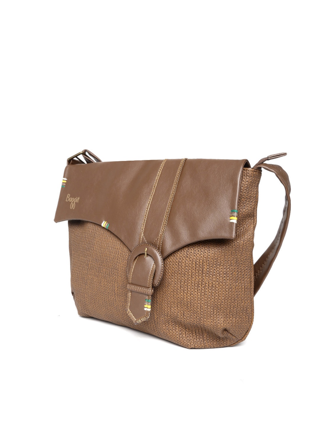 Myntra Baggit Brown Sling Bag 700179 | Buy Myntra Baggit Handbags at best price online. All ...