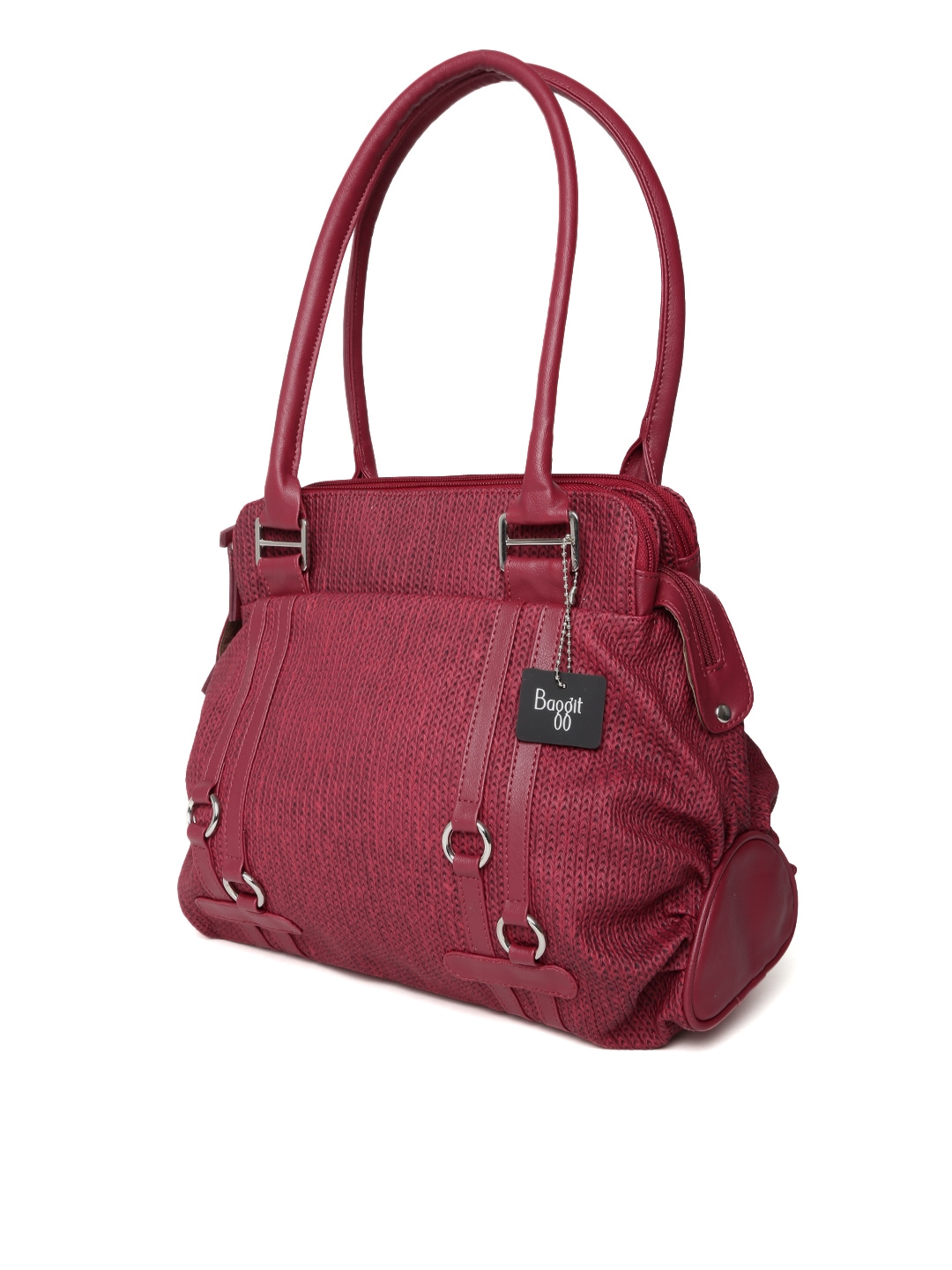 Myntra Baggit Maroon Shoulder Bag 700205 | Buy Myntra Baggit Handbags at best price online. All ...