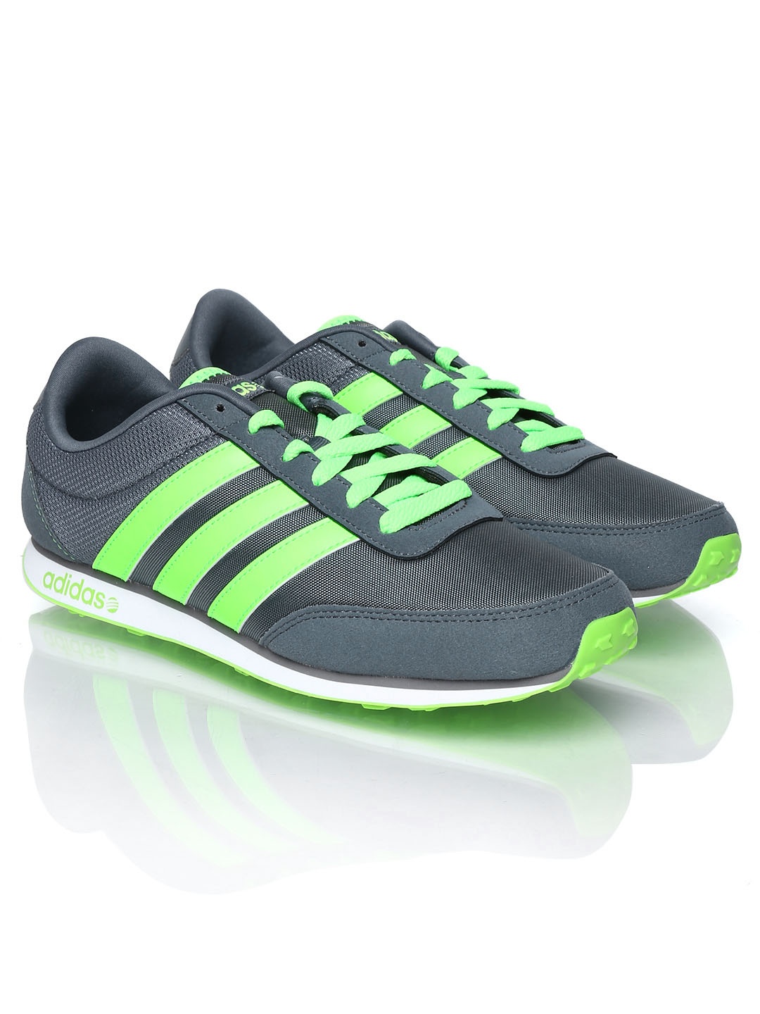 lime green adidas shoes