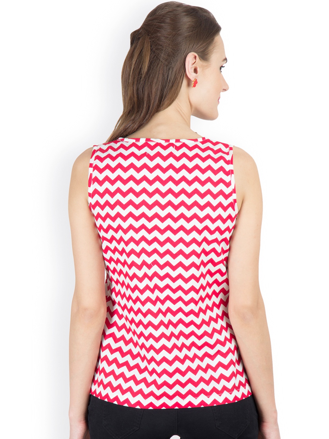 Your Selections Chevron Maxi Dress - Off The Shoulder / Multicolor