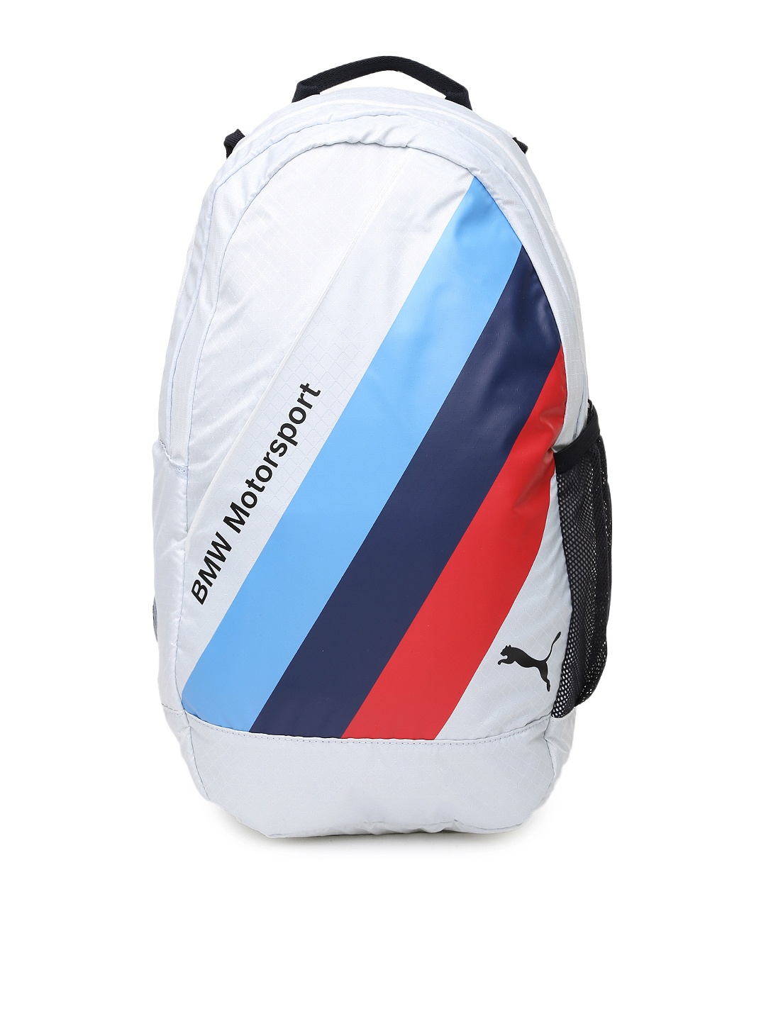 Puma unisex white bmw motorsport backpack #1