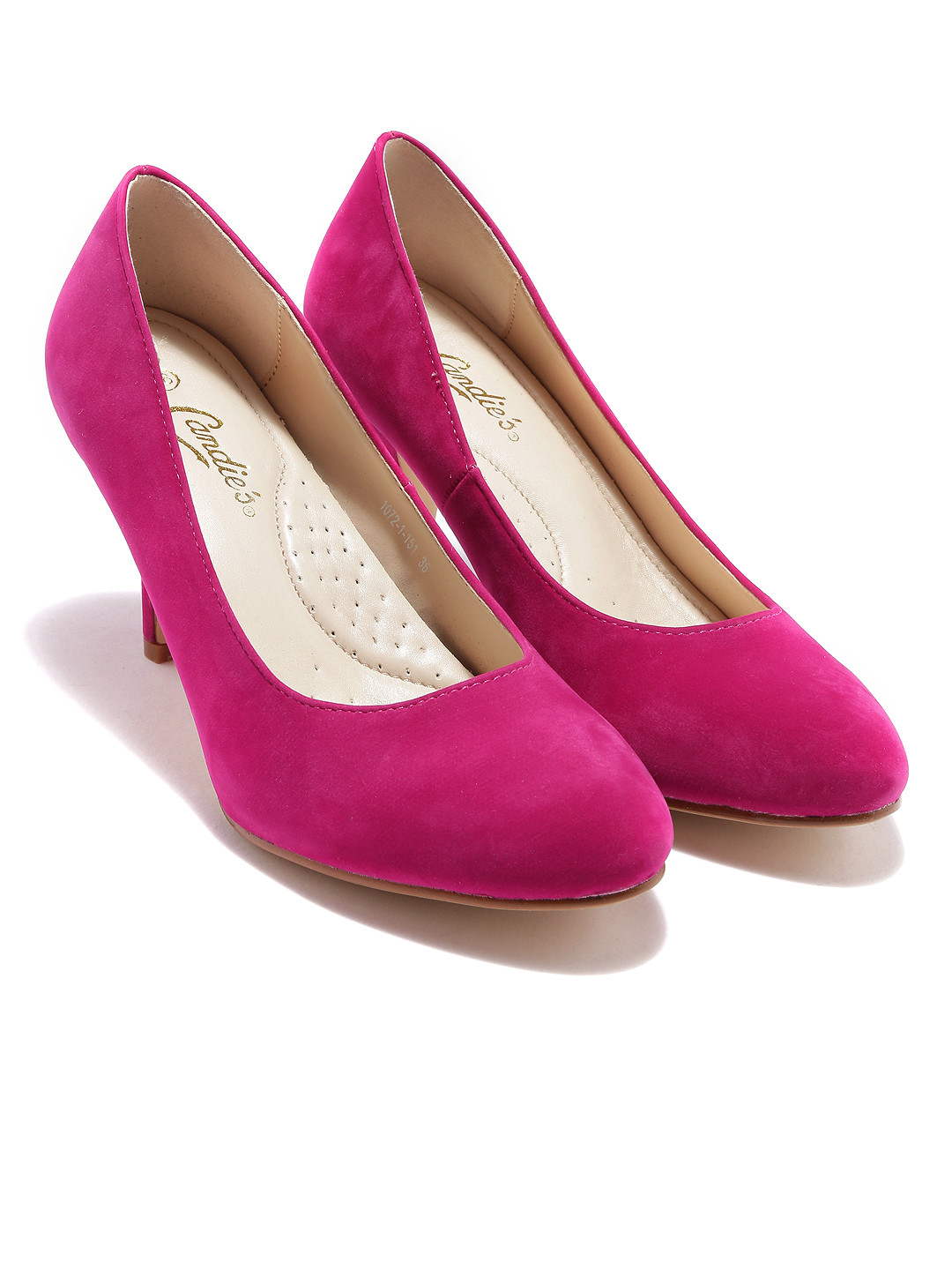 Myntra Candie�s New York Women Pink Heeled Shoes 718577