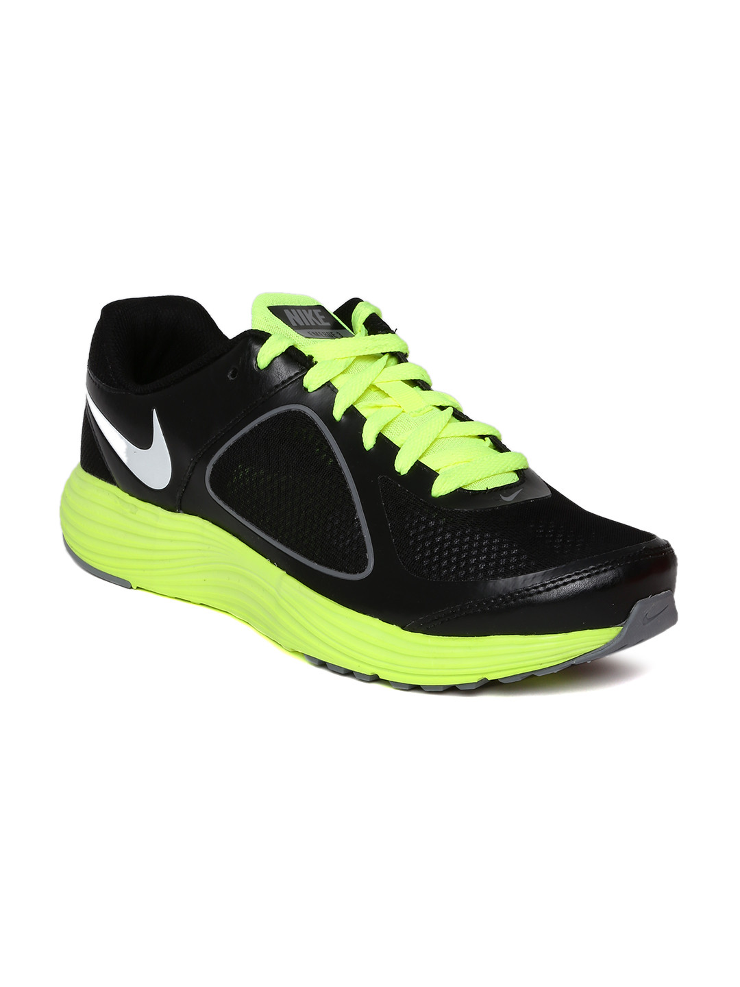 green nike running shoes