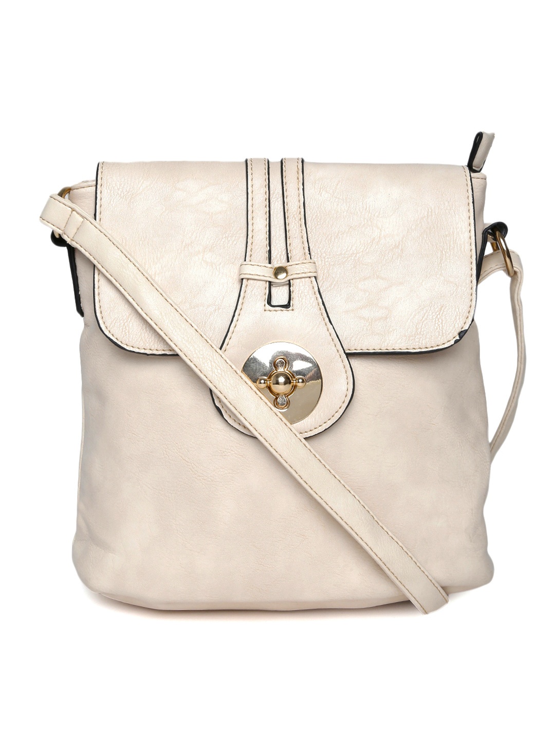 Myntra Ananta Off-White Sling Bag 742882 | Buy Myntra Ananta Handbags at best price online. All ...