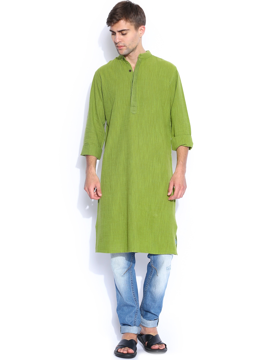 fabindia men's long kurta